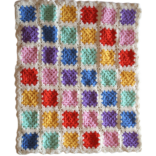 All the Colours Rainbow Blanket