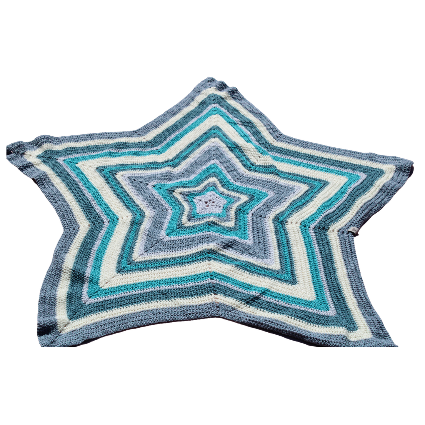 Star Blanket in Blue