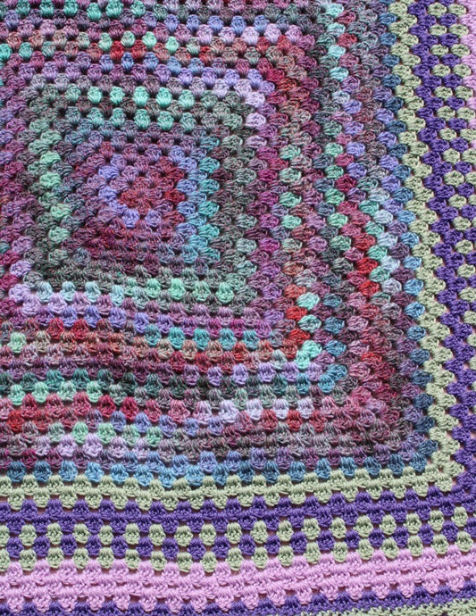 Purple Dream Pram Blanket
